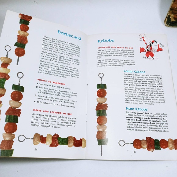 Vintage How to Cook Outdoors Garden Mark USA (bb2) - Picture 7 of 8